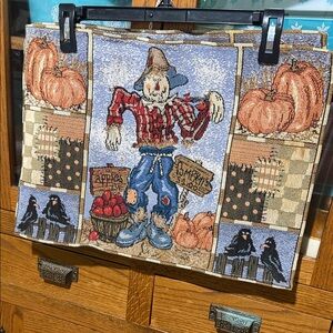 Harvest Scarecrow Tapestry placemats set of 2